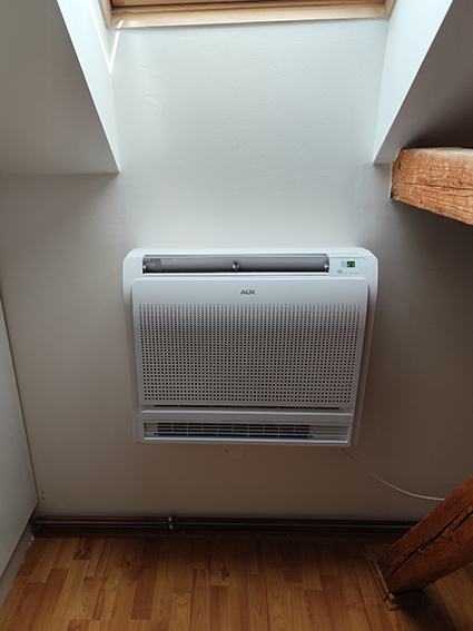 Podparapetná klimatizácia